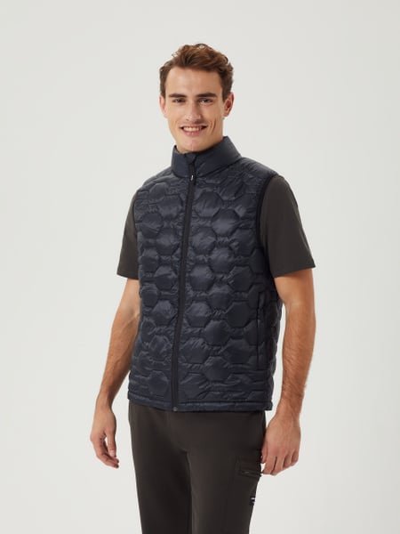 Björn Borg Borg Down Liner Vest Schwarz, L Björn Borg Borg Down Liner Vest Schwarz, L von björn borg