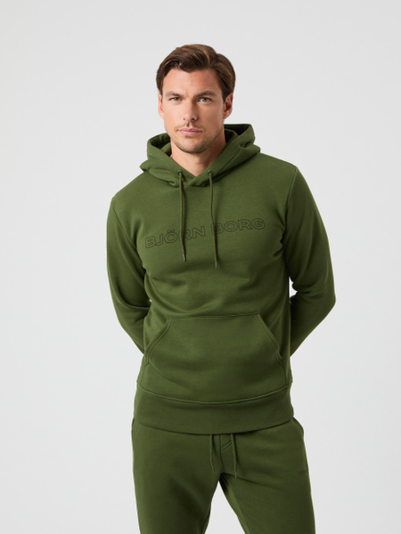 Björn Borg Borg Essential Hoodie Grün, M von björn borg