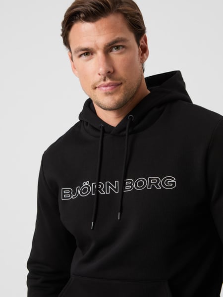 Björn Borg Borg Essential Hoodie Schwarz, L von björn borg