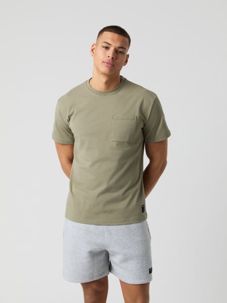 Björn Borg Borg Heavy Jersey T-shirt Beige , M von björn borg