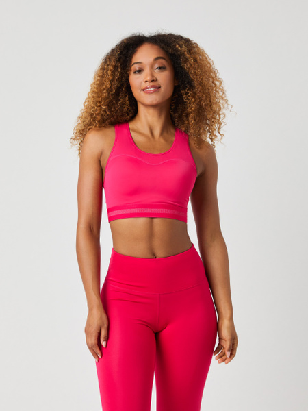 Björn Borg Borg High Support Bra Pink, L Björn Borg Borg High Support Bra Pink, L von björn borg