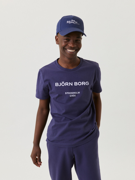 Björn Borg Borg Logo T-shirt Marine, 146-152 von björn borg