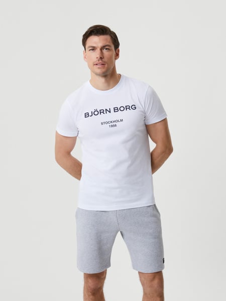 Björn Borg Borg Logo T-shirt Weiß, L von björn borg