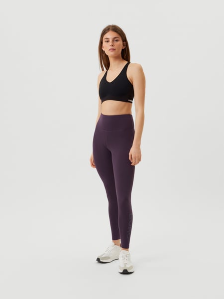 Björn Borg Borg Logo Tights Lila, M Björn Borg Borg Logo Tights Lila, M von björn borg