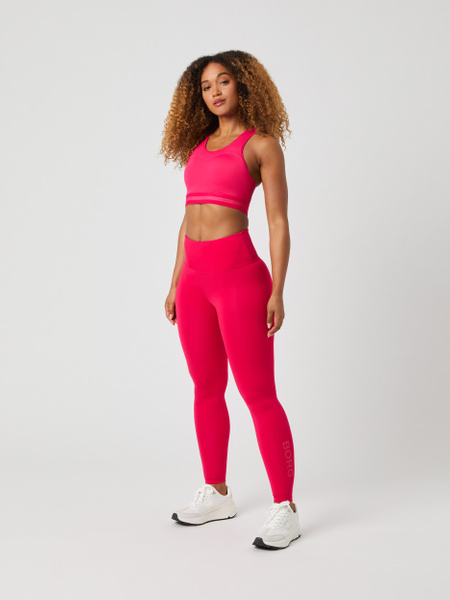 Björn Borg Borg Logo Tights Pink, M Björn Borg Borg Logo Tights Pink, M von björn borg