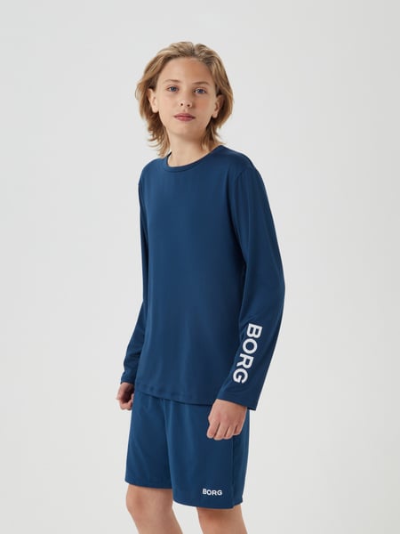 Björn Borg Borg Long Sleeve T-shirt Blau , 146-152 Björn Borg Borg Long Sleeve T-shirt Blau , 146-152 von björn borg