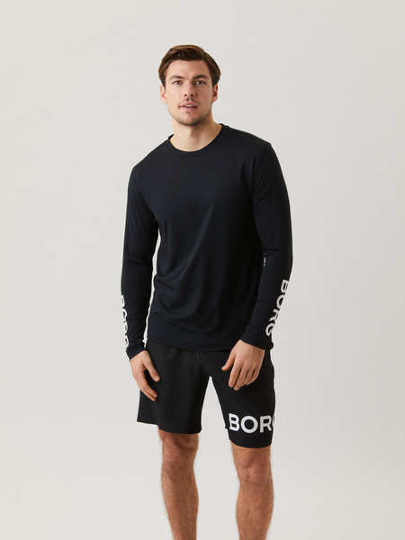 Björn Borg Borg Long Sleeve T-shirt Schwarz, XL von björn borg