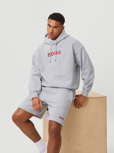 Björn Borg Borg Oversized Hoodie Grau, M Björn Borg Borg Oversized Hoodie Grau, M von björn borg