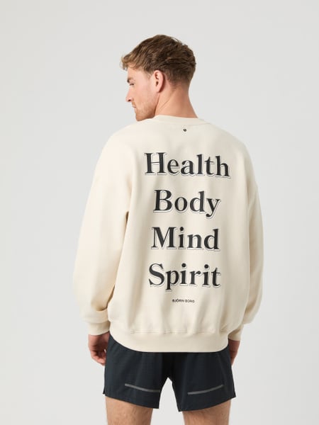 Björn Borg Borg Oversized Sweatshirt Weiß, L Björn Borg Borg Oversized Sweatshirt Weiß, L von björn borg