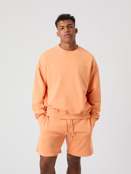 Björn Borg Borg Oversized Washed Sweatshirt Orange, S Björn Borg Borg Oversized Washed Sweatshirt Orange, S von björn borg
