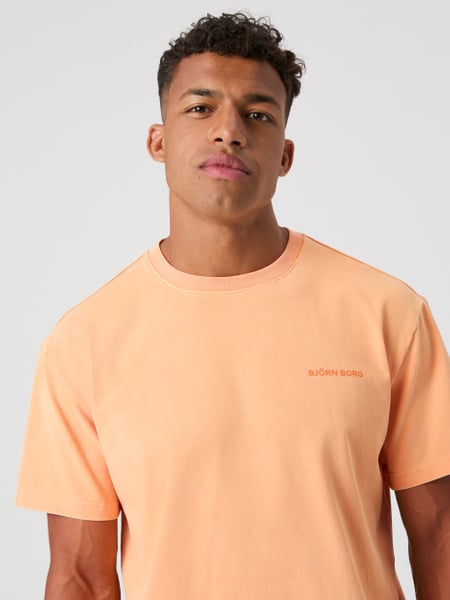 Björn Borg Borg Oversized Washed T-shirt Orange, L Björn Borg Borg Oversized Washed T-shirt Orange, L von björn borg