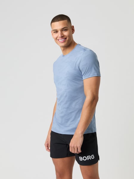 Björn Borg Borg Performance T-shirt Blau , XL Björn Borg Borg Performance T-shirt Blau , XL von björn borg