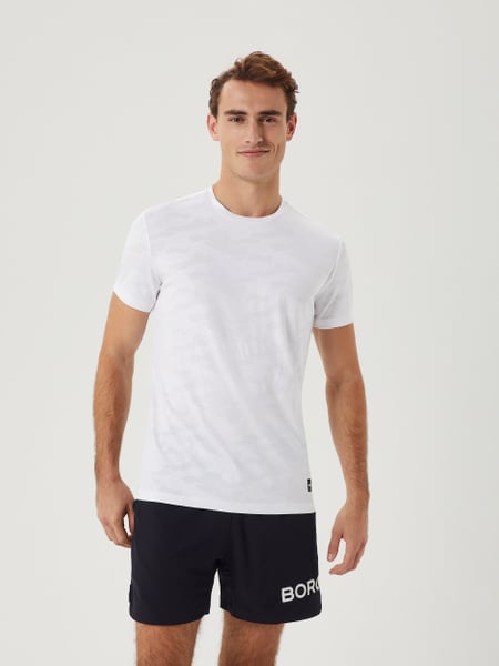 Björn Borg Borg Performance T-shirt Weiß, M Björn Borg Borg Performance T-shirt Weiß, M von björn borg