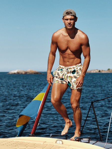 Björn Borg Borg Print Swim Shorts, M Björn Borg Borg Print Swim Shorts, M von björn borg