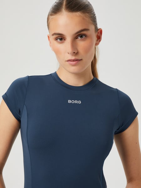 Björn Borg Borg Reform Slim T-shirt Marine, L Björn Borg Borg Reform Slim T-shirt Marine, L von björn borg