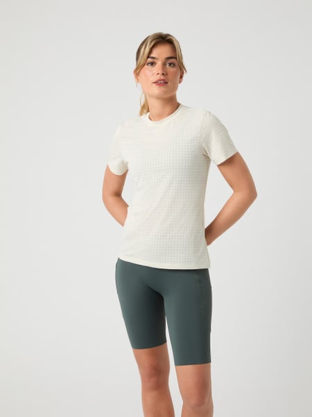 Björn Borg Borg Running Perforated T-shirt Weiß, S Björn Borg Borg Running Perforated T-shirt Weiß, S von björn borg
