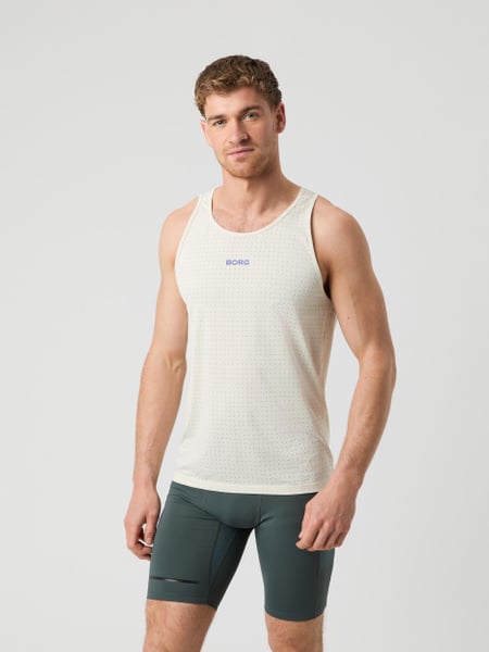 Björn Borg Borg Running Perforated Tank Weiß, L Björn Borg Borg Running Perforated Tank Weiß, L von björn borg