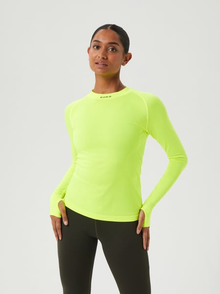 Björn Borg Borg Running Seamless Mock Neck Gelb, SM von björn borg