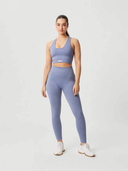 Björn Borg Borg Seamless Rib Tights Blau , L von björn borg