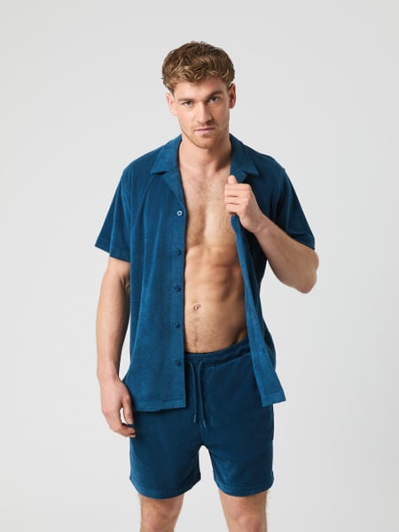 Björn Borg Borg Toweling Pool Shirt Blau , XL Björn Borg Borg Toweling Pool Shirt Blau , XL von björn borg