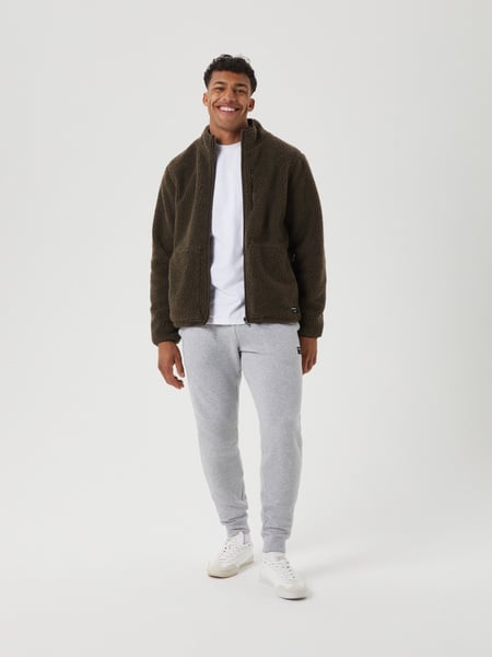 Björn Borg Centre Pile Fleece Jacket Braun, S Björn Borg Centre Pile Fleece Jacket Braun, S von björn borg