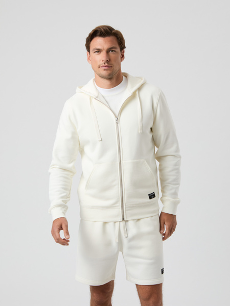 Björn Borg Centre Zip Hoodie Weiß, XL Björn Borg Centre Zip Hoodie Weiß, XL von björn borg
