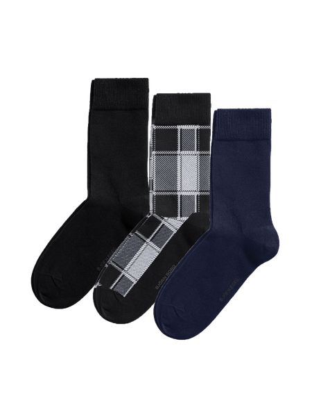 Björn Borg Core Ankle Sock 3-pack Mehrfarbig, 41-45 von björn borg