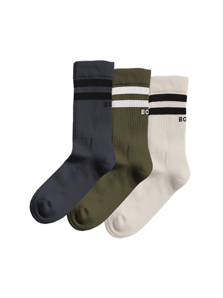 Björn Borg Core Crew Sock 3-pack Mehrfarbig, 36-40 von björn borg