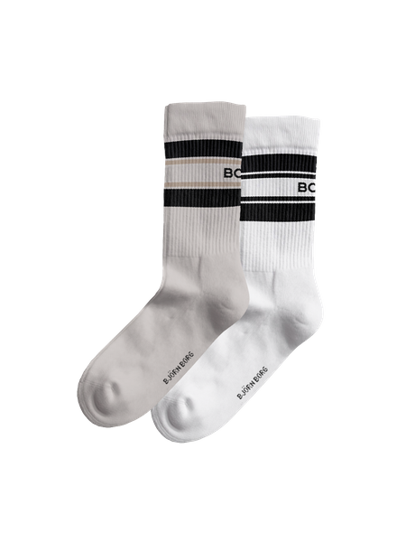 Björn Borg Core Crew Socks 2-pack Mehrfarbig, 36-40 von björn borg