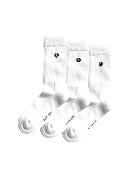 Björn Borg Core Crew Socks 3-pack Weiß, 41-45 Björn Borg Core Crew Socks 3-pack Weiß, 41-45 von björn borg