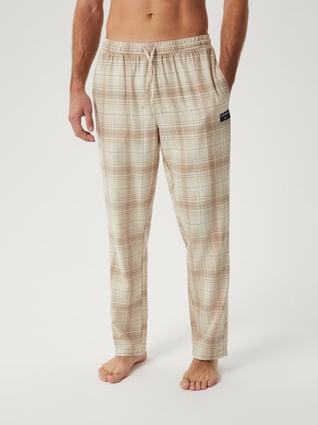 Björn Borg Core Flannel Pyjama Pants Beige , XL Björn Borg Core Flannel Pyjama Pants Beige , XL von björn borg