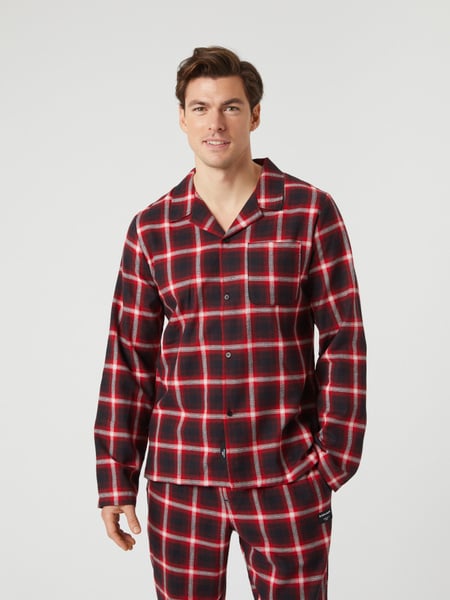 Björn Borg Core Flannel Pyjama Shirt Rot, XL Björn Borg Core Flannel Pyjama Shirt Rot, XL von björn borg