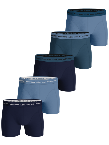 Björn Borg Cotton Stretch Boxer 5-pack Mehrfarbig, M von björn borg