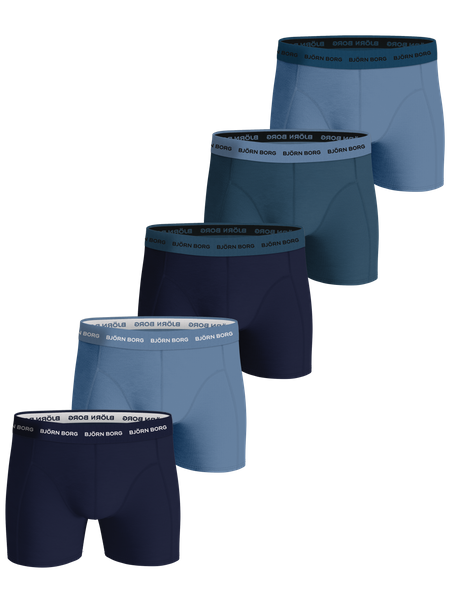 Björn Borg Cotton Stretch Boxer 5-pack Mehrfarbig, XXL von björn borg