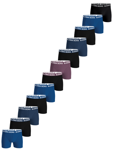 Björn Borg Cotton Stretch Boxers 12-pack Mehrfarbig, M Björn Borg Cotton Stretch Boxers 12-pack Mehrfarbig, M von björn borg