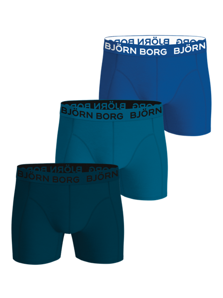Björn Borg Cotton Stretch Boxers 3-pack Blau , XXL Björn Borg Cotton Stretch Boxers 3-pack Blau , XXL von björn borg