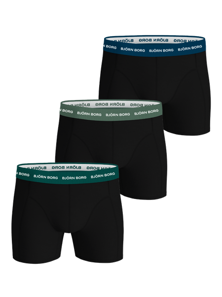 Björn Borg Cotton Stretch Boxers 3-pack Schwarz, XS Björn Borg Cotton Stretch Boxers 3-pack Schwarz, XS von björn borg