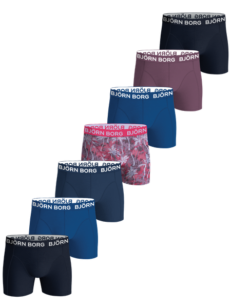 Björn Borg Cotton Stretch Boxers 7-pack Mehrfarbig, 122-128 Björn Borg Cotton Stretch Boxers 7-pack Mehrfarbig, 122-128 von björn borg