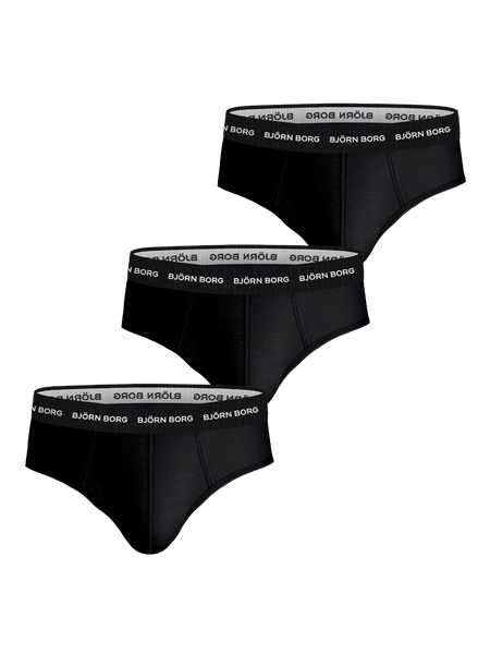 Björn Borg Cotton Stretch Briefs 3-pack Schwarz, XL Björn Borg Cotton Stretch Briefs 3-pack Schwarz, XL von björn borg