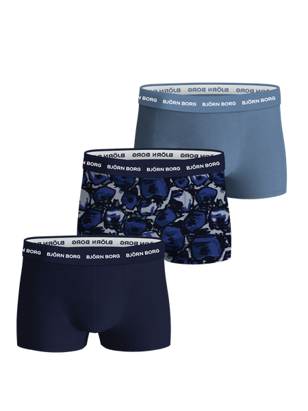 Björn Borg Cotton Stretch Trunk 3-pack Mehrfarbig, L von björn borg