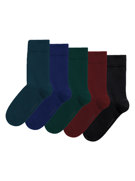 Björn Borg Essential Ankle Sock 5-pack Mehrfarbig, 36-40 von björn borg