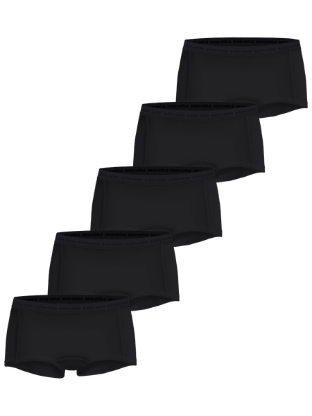 Björn Borg Everyday Cotton Boxer Shorts 5-pack Schwarz, XS Björn Borg Everyday Cotton Boxer Shorts 5-pack Schwarz, XS von björn borg