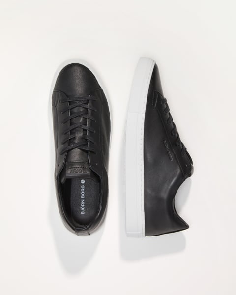 Björn Borg Men's Leather Sneaker Sl100 Schwarz, 41 Björn Borg Men's Leather Sneaker Sl100 Schwarz, 41 von björn borg