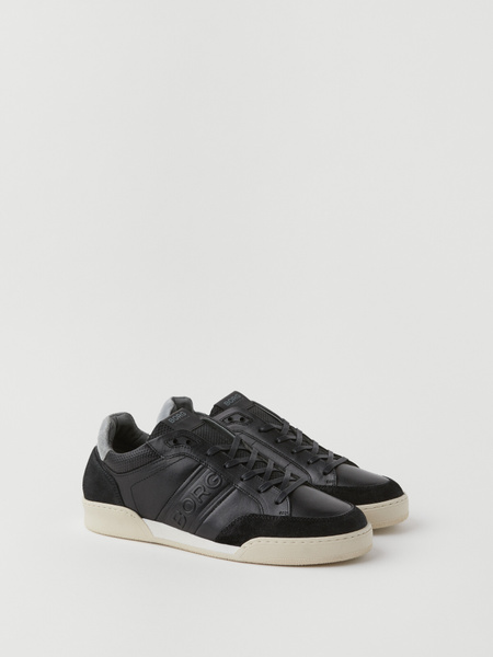 Björn Borg Men's Leather Sneaker Sl200 Schwarz, 45 Björn Borg Men's Leather Sneaker Sl200 Schwarz, 45 von björn borg
