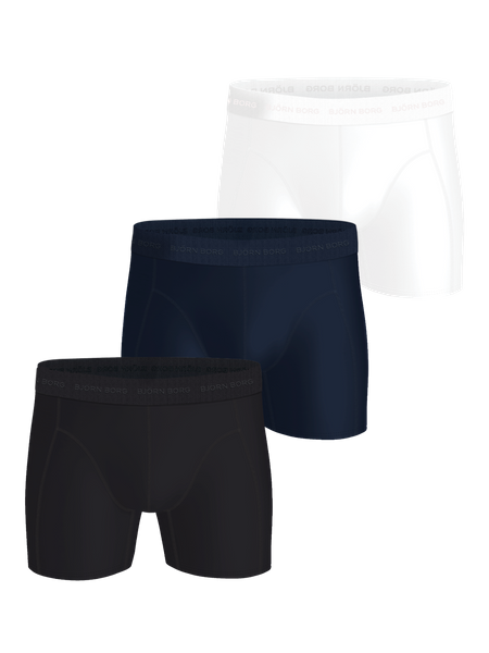 Björn Borg Microfiber Boxers 3-pack Mehrfarbig, L Björn Borg Microfiber Boxers 3-pack Mehrfarbig, L von björn borg