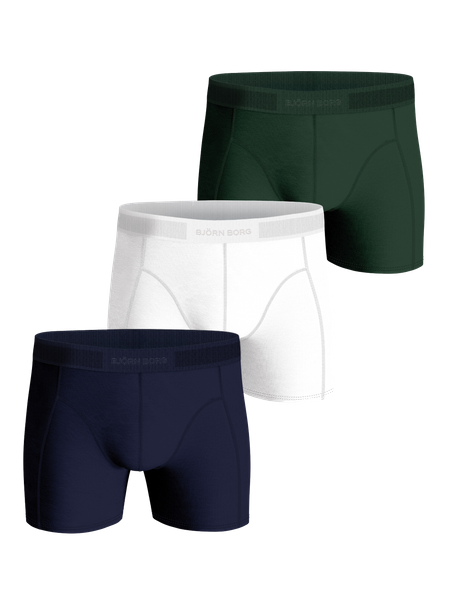 Björn Borg Organic Cotton Stretch Boxers 3-pack Mehrfarbig, XL Björn Borg Organic Cotton Stretch Boxers 3-pack Mehrfarbig, XL von björn borg