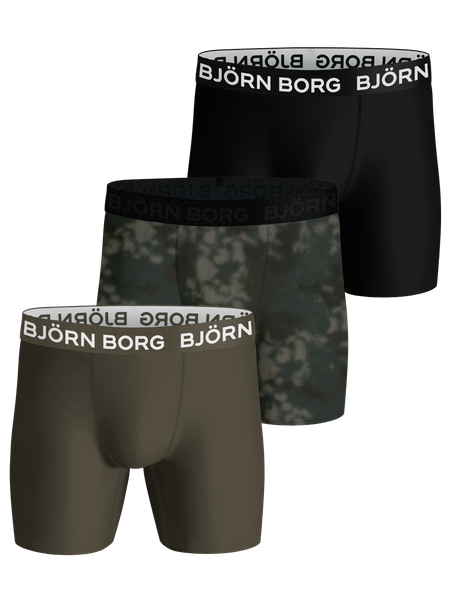 Björn Borg Sports Boxer 3-pack Mehrfarbig, L von björn borg