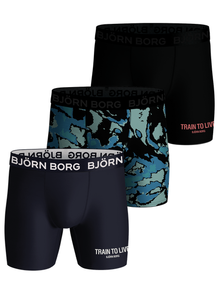 Björn Borg Sports Boxer 3-pack Mehrfarbig, XS von björn borg