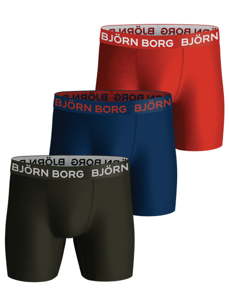Björn Borg Sports Boxer 3-pack Mehrfarbig, XS von björn borg