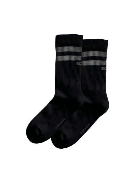 Björn Borg Performance Reflective Socks 2-pack Schwarz, 36-40 Björn Borg Performance Reflective Socks 2-pack Schwarz, 36-40 von björn borg
